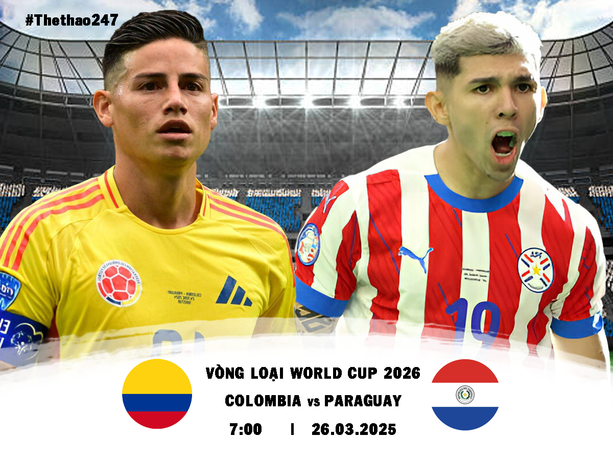 Nhận định Colombia vs Paraguay: Thắng cách biệt tối thiểu?